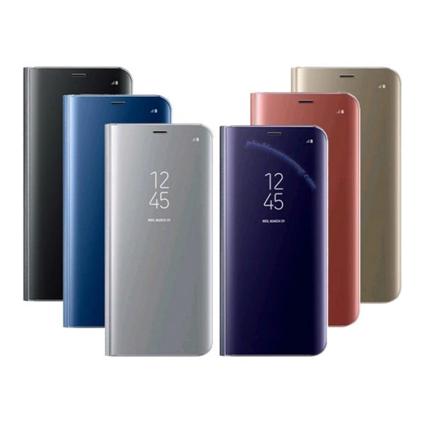 Bao Da Clear View Danh Cho Máy Chính Hãng Samsung S8 S9 S10 S8 Plus S9 Plus S10 Plus Note8 Note 9 Note 10