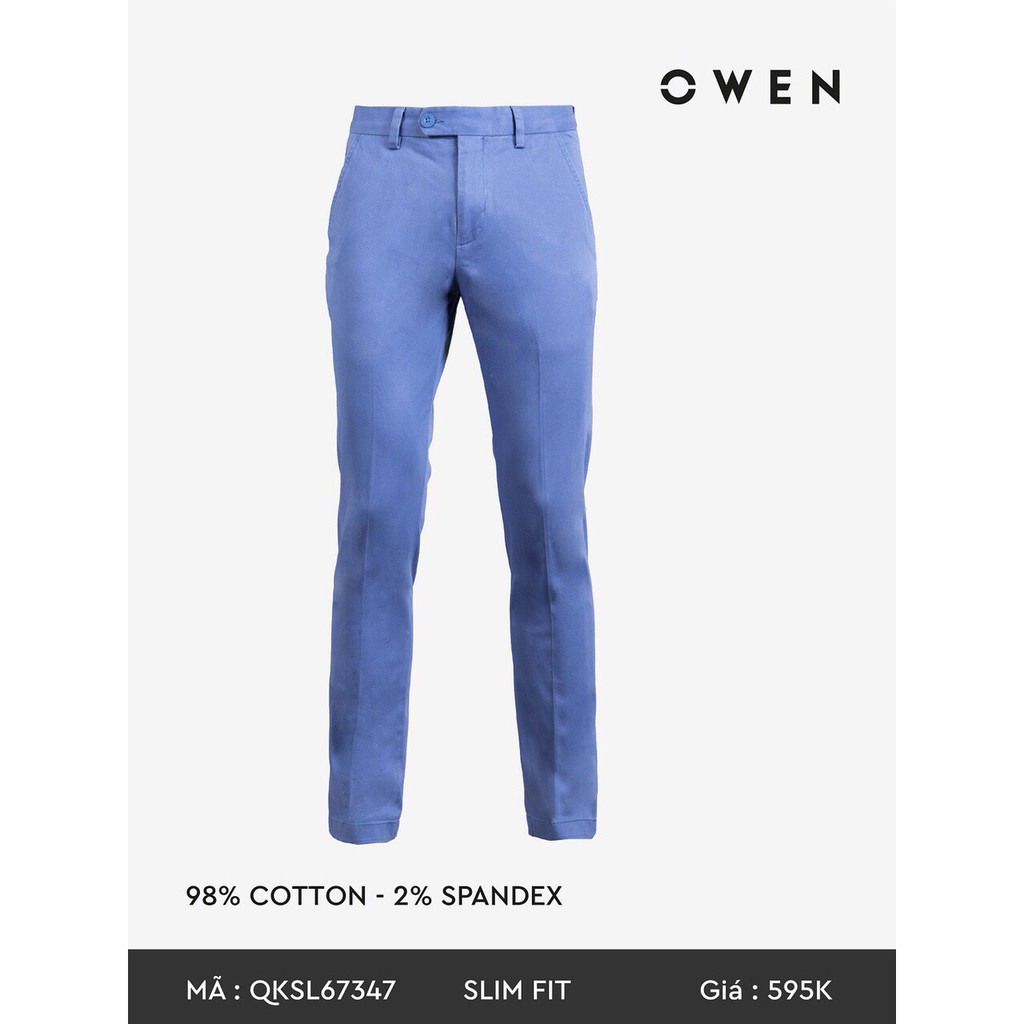 SALE (Chính Hãng) Sale 10.10 . Quần kaki Owen - Quần Kaki nam QKSL67347 Cực Đẹp .1 . Đẹp . New * ' . ' : ✿