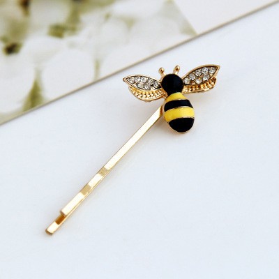 Kẹp tóc hình chú ong đính đá nhiều màu đáng yêu A5-A