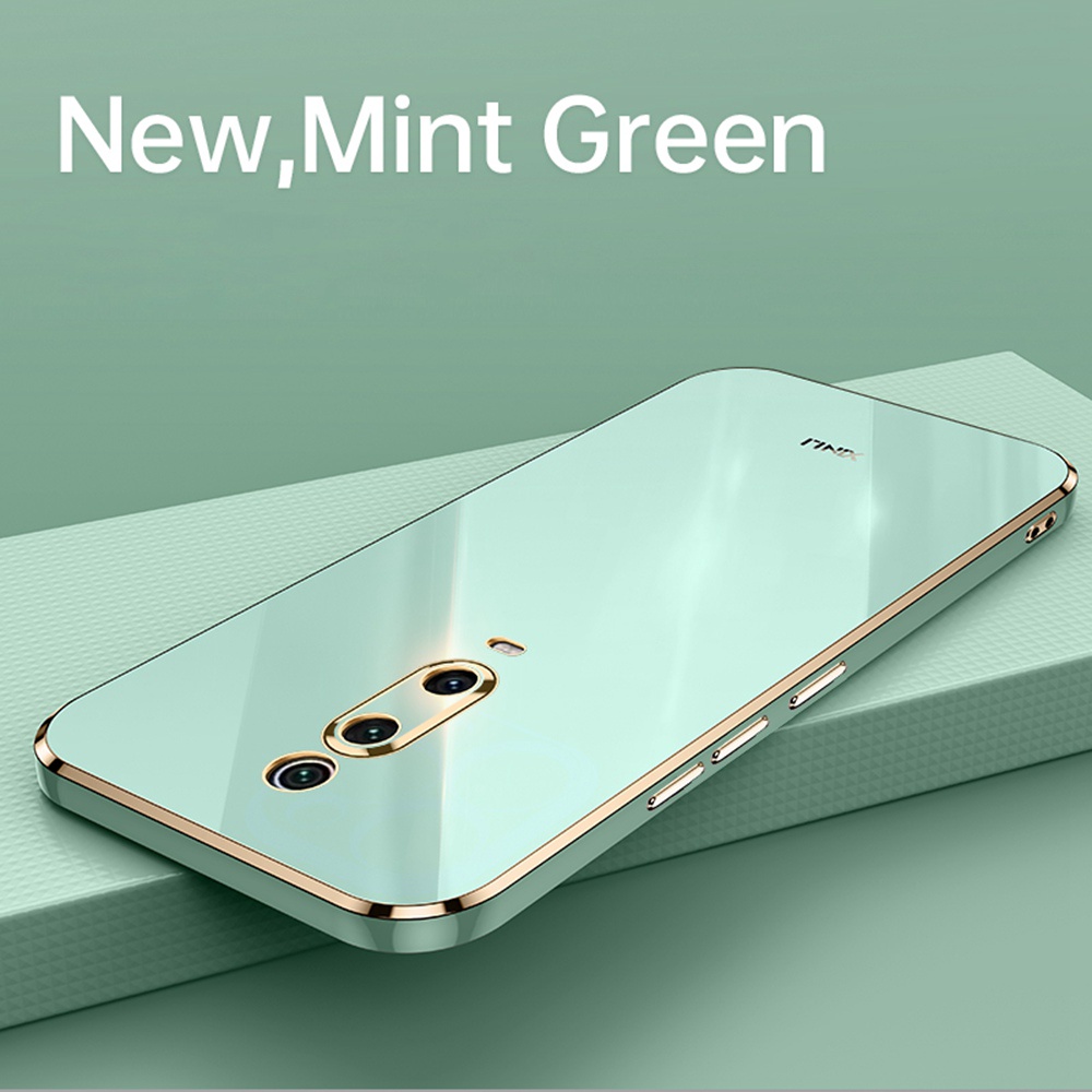 Ốp điện thoại TPU silicon mạ vàng 6D phong cách sang trọng cho Xiaomi Mi 9T Pro Xiaomi Mi9T