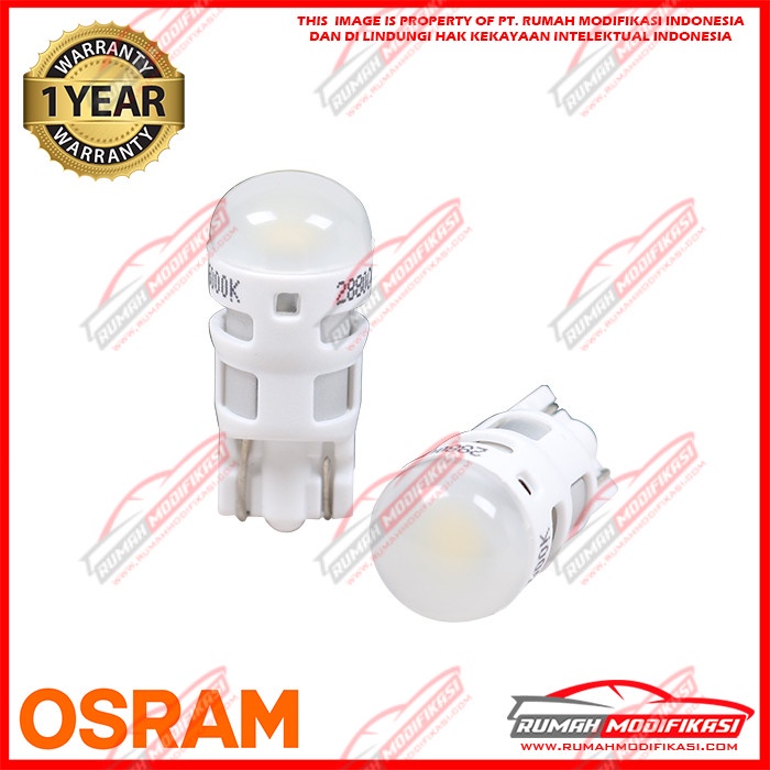 Đèn LED Osram - T10 - W5W - SENJA - WHITE (Khuyến mãi cửa hàng)