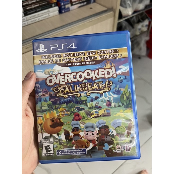 Đĩa chơi game PS4: Overcooked! All You Can Eat