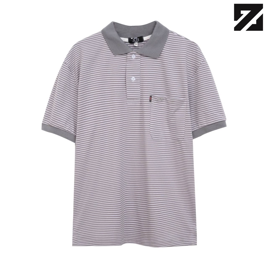 Áo thun nam trung niên Zeo có cổ polo form rộng thoải mái vải cotton