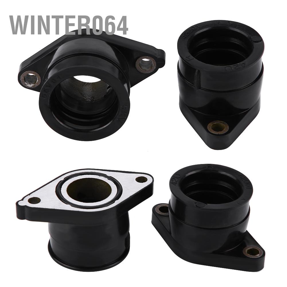 Bộ chế hòa khí 2Psc Carb Intake Manifold Boot cho Yamaha TT350 86-87 XT350 85-00 42U-13596-01-00 Winter064