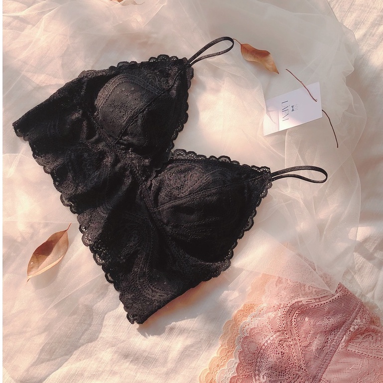 Áo Lót Ren Không Gọng Mềm Mại AIBEE by LÀEM