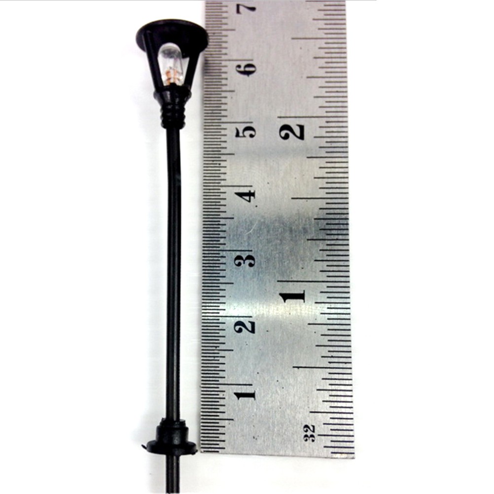 Bộ 10 Mô Hình Đèn Vườn Tỉ Lệ 1: 100 Chất Lượng Cao