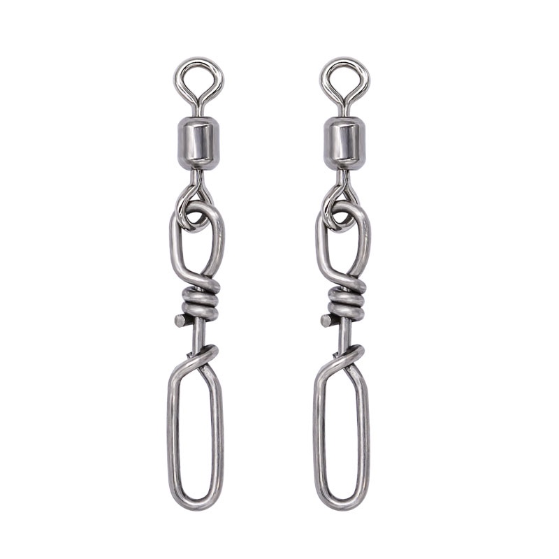 Set 10 Khớp Khuyên Nối Cần Câu Cá Bằng Thép Không Gỉ