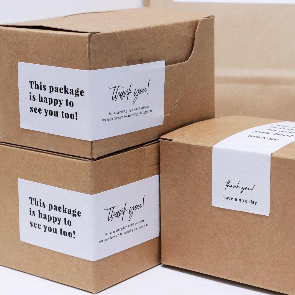 Nhãn Dán 3 * 9cm Dùng Trang Trí Quà Tặng Xinh Xắn