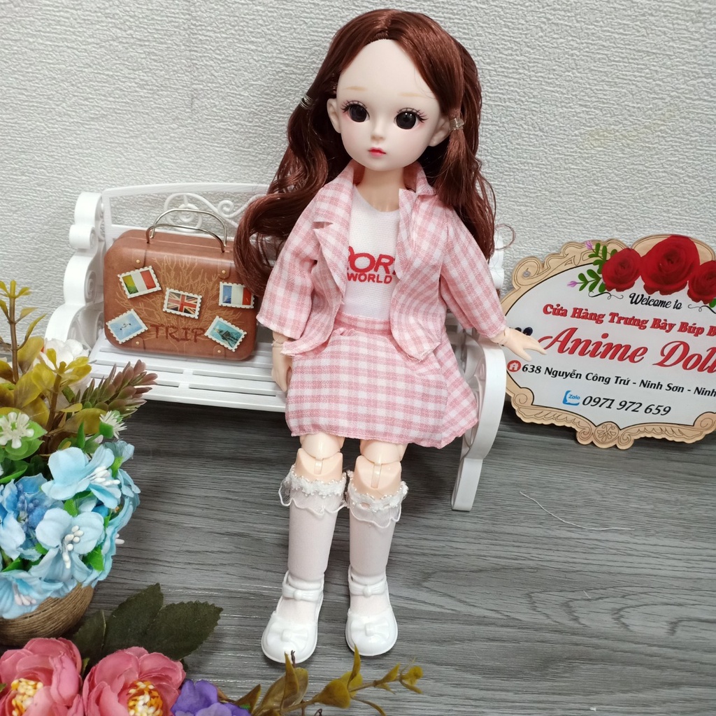 Các mẫu quần áo và váy thu đông  cho búp bê ANIME,baboliy 30cm