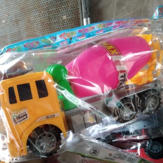 Đồ chơi xe trộn bê tông, xe công trình
