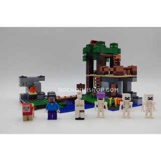 Minecraft 10989 Lắp Ráp Người Xương Pháo Đài Steve