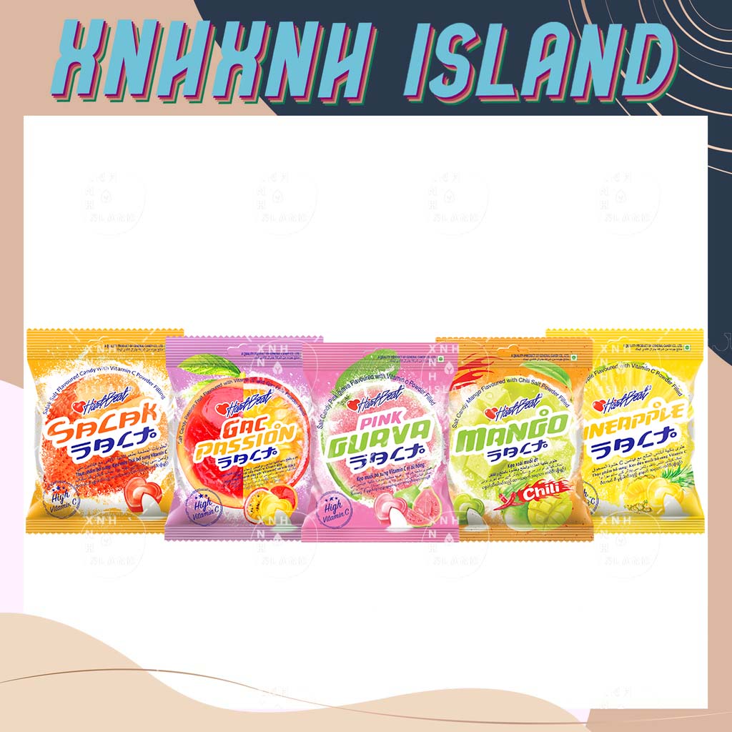 Kẹo Muối Hartbeat Lime Salt Candy Nội Địa Thái Lan - 100g