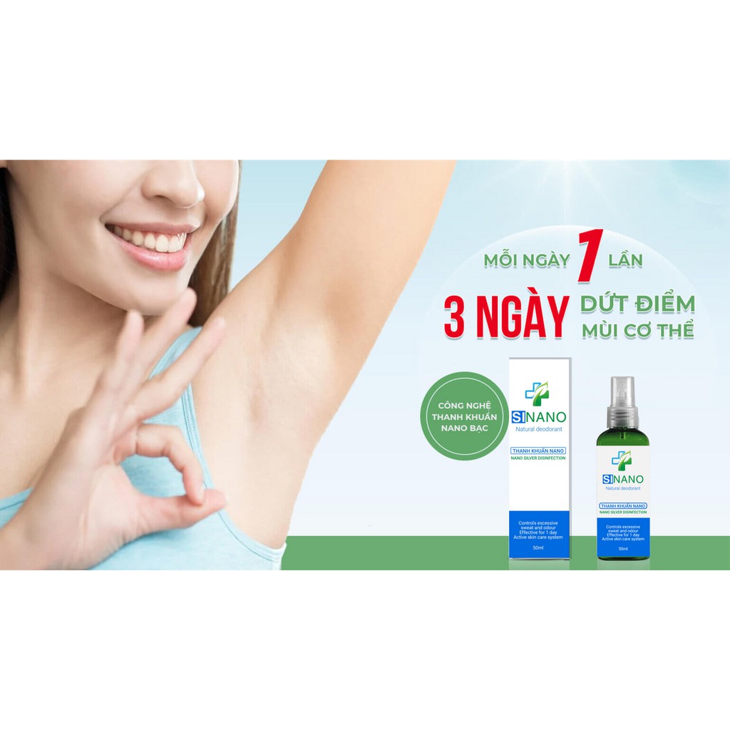 ❤️❤️ FREESHIP ❤️❤️  Xịt Khử Mùi SINANO , Khử Mùi Hôi Nách , Hôi Chân , Hôi Giày , Vùng Kín Hiệu Quả 100% | BigBuy360 - bigbuy360.vn
