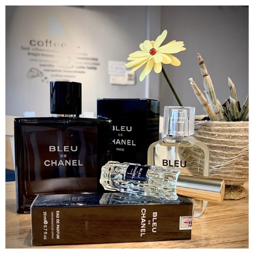 Nước hoa nam Bleu de Chanel EDP 20ml TMBL04 hương gỗ thơm, thảo mộc tự nhiên. | BigBuy360 - bigbuy360.vn
