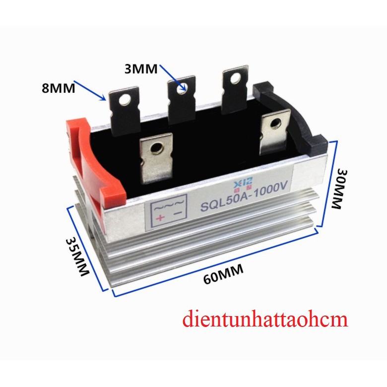 DIODE CẦU 3 PHA 50A SQL50A1000V