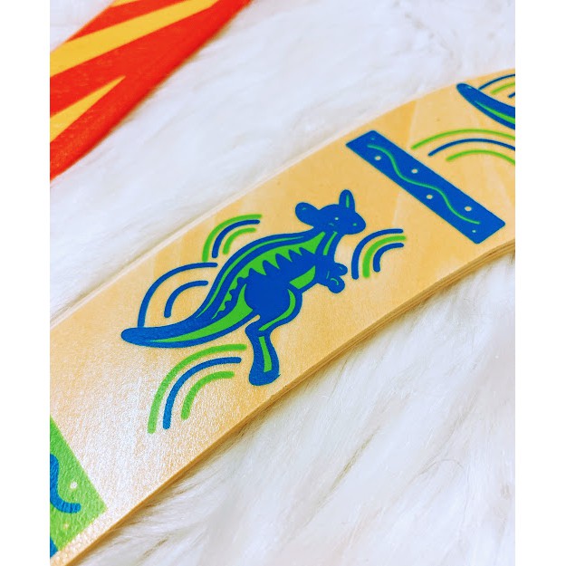 Boomerang 2 Cánh Gỗ - Giao màu Ngẫu Nhiên - 1 sp