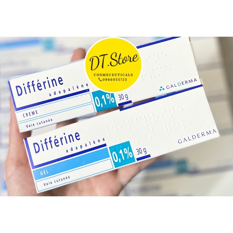Dưỡng da Différence kem, Gel pháp tuýp 30g.