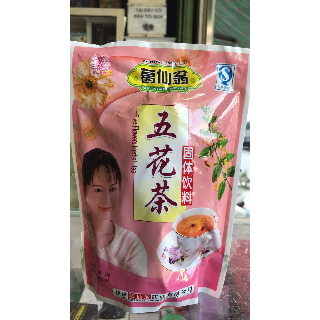 Trà 5 loại hoa