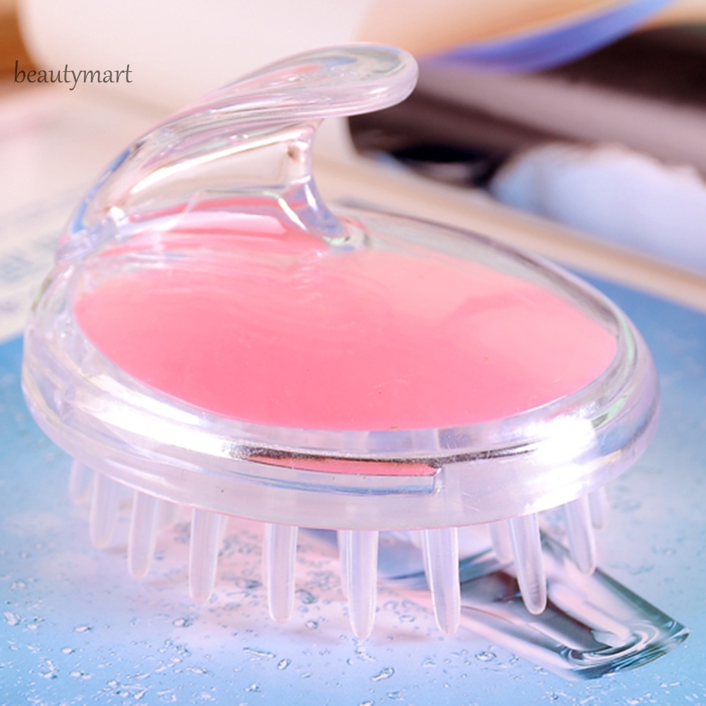 [Hàng mới về] Lược nhựa mát xa da đầu dùng khi tắm tiện dụng