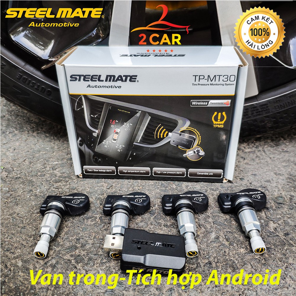 Cảm biến áp suất lốp Steelmate TP-MT30 -Hàng chính hãng