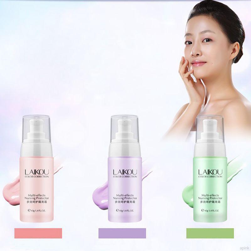 Chai kem lót trang điểm chống thấm dưỡng ẩm che khuyết điểm làm trắng LAIKOU