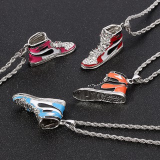 Vòng cổ Jordan - Dây Chuyền Mặt Hình Giày Sneaker Titan không rỉ