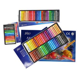 Bộ bút chì màu sáp dầu 12 25 50 màu mềm mại cho nghệ sĩ học sinh vẽ tranh - ảnh sản phẩm 3