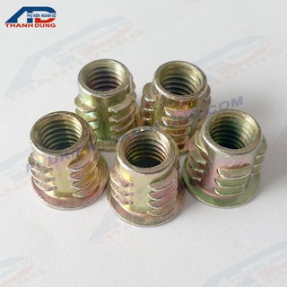 Ốc cấy có tai m8x13 , tán cấy có tai m8x13, ốc cấy có vành m8x13