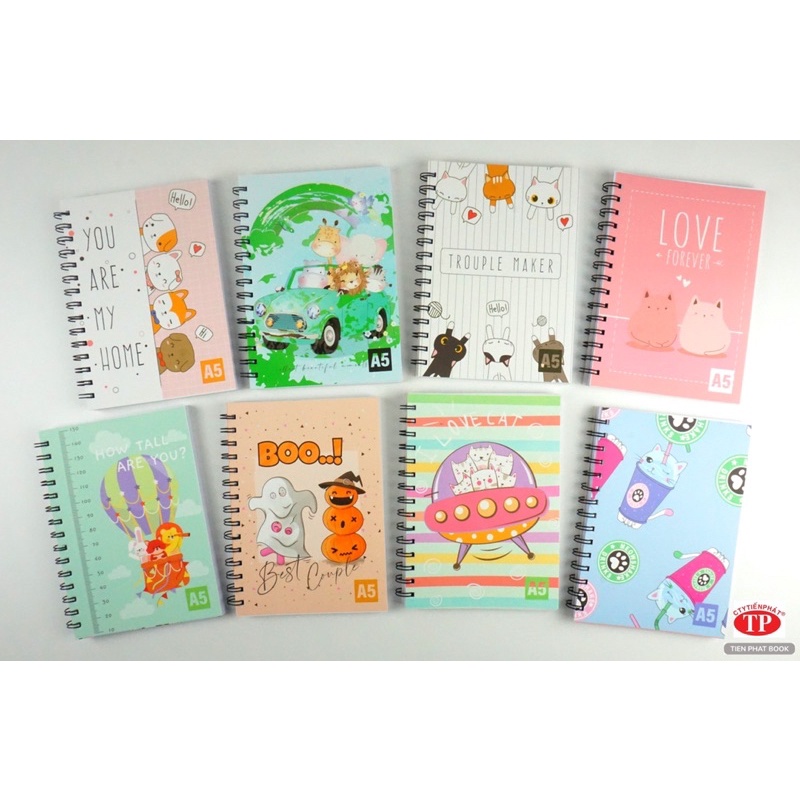 Sổ lò xo A7-B7-A6-A5  - Tienphatbook