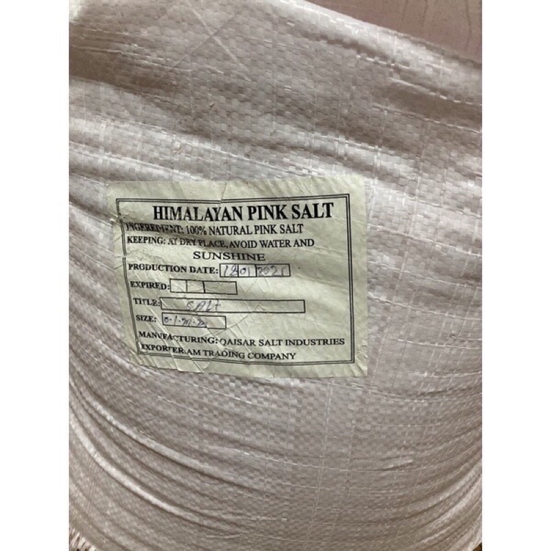 500g Muối hồng Himalaya nhập khẩu Pakistan