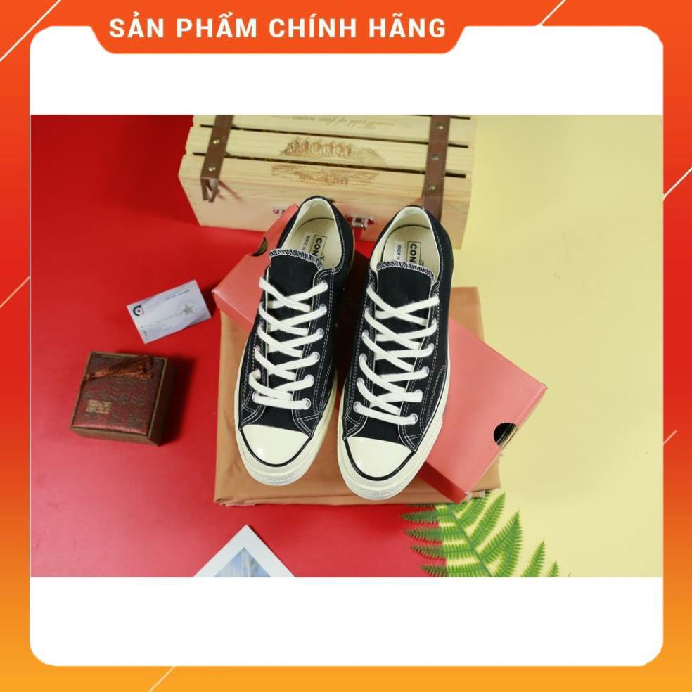 Giày Converse 1970s chính hãng thấp cổ vải đen CTVD95 -v11