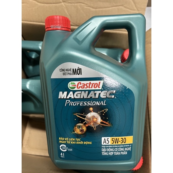 [Hàng chính hãng]Dầu nhớt động cơ Castrol 5W30 tổng hợp toàn phần 5W30 (4L)