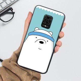 Ốp lưng redmi note 9 - redmi note 9 pro - redmi note 9s in hình gấu bae