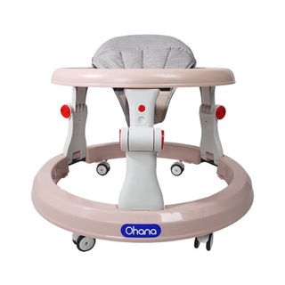 Xe tập đi tròn điều chỉnh độ cao gấp gọn  BabyWalker Ohana