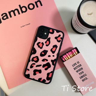 Ốp Lưng Da Báo Hồng iP [ TI STORE ]