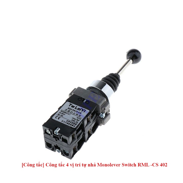 Công tắc 4 vị trí tự nhả Monolever Switch RML -CS 402