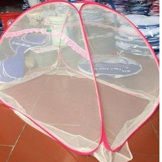 Mùng chụp tự bung trẻ em, 1m x1m cao cấp