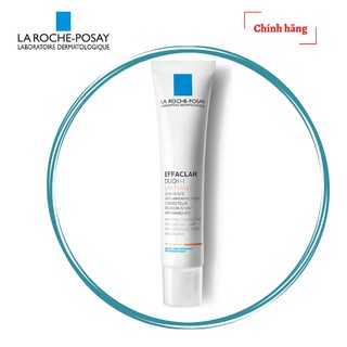 [LA ROCHE POSAY] Kem Dưỡng Da La Roche-Posay Effaclar Duo+ Giúp Giảm Mụn, Ngăn Ngừa Vết Thâm (Che Khuyết Điểm) 40ml