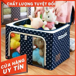 COMBO 2 Túi đựng đồ đa năng có khung sắt(Min_hous)