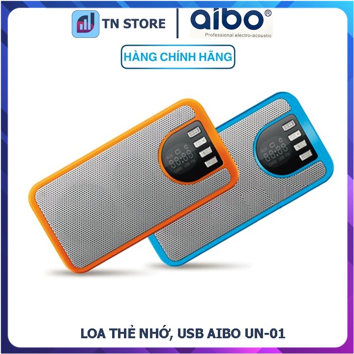 Loa Thẻ Nhớ, Usb Aibo UN-1 - Loa Nhạc Mini Bỏ Túi - Âm Thanh Đỉnh Cao - Hàng Chính Hãng - Bảo Hành 3 Tháng