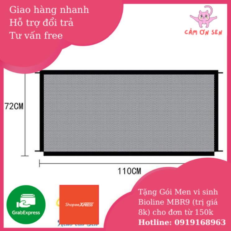 Lưới chặn chó mèo ECOPETS gắn tường, lưới chặn cầu thang hoặc vào phòng ngủ hiệu quả