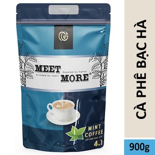 Cà phê hòa tan Meet More hương vị bạc hà 900g (50 gói x 18g)