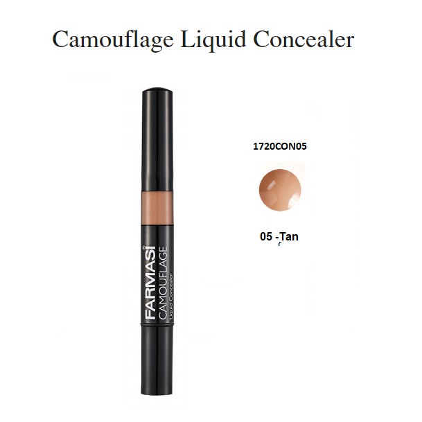 [Date 04/2022] Che Khuyết Điểm Dạng Lỏng- Camouflage Liquid Concealer Farmasi 4ml (1720CON)