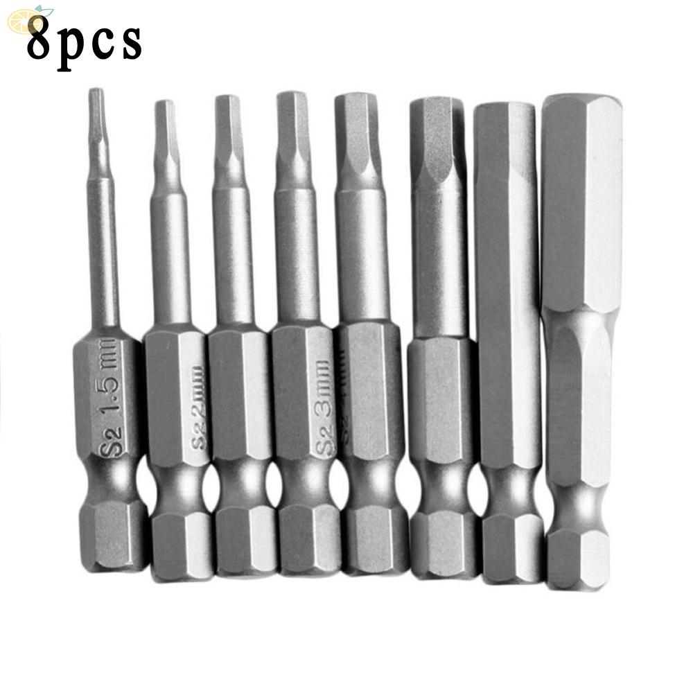 Set 8 Đầu Gắn Mũi Khoan Lục Giác Chuyên Dụng