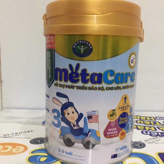 Sữa Bột Meta Care Step 3 400gr