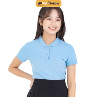 [Mã WABRAPR20 giảm 15% đơn 149k] Áo phông nữ YODY tay ngắn, cổ tròn, co giãn và thấm hút mồ hôi APN3396