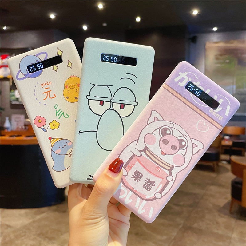 Pin sạc dự phòng mini 20000 Mah 2 cổng USB Micro Type-C thích hợp cho Iphone Xiaomi