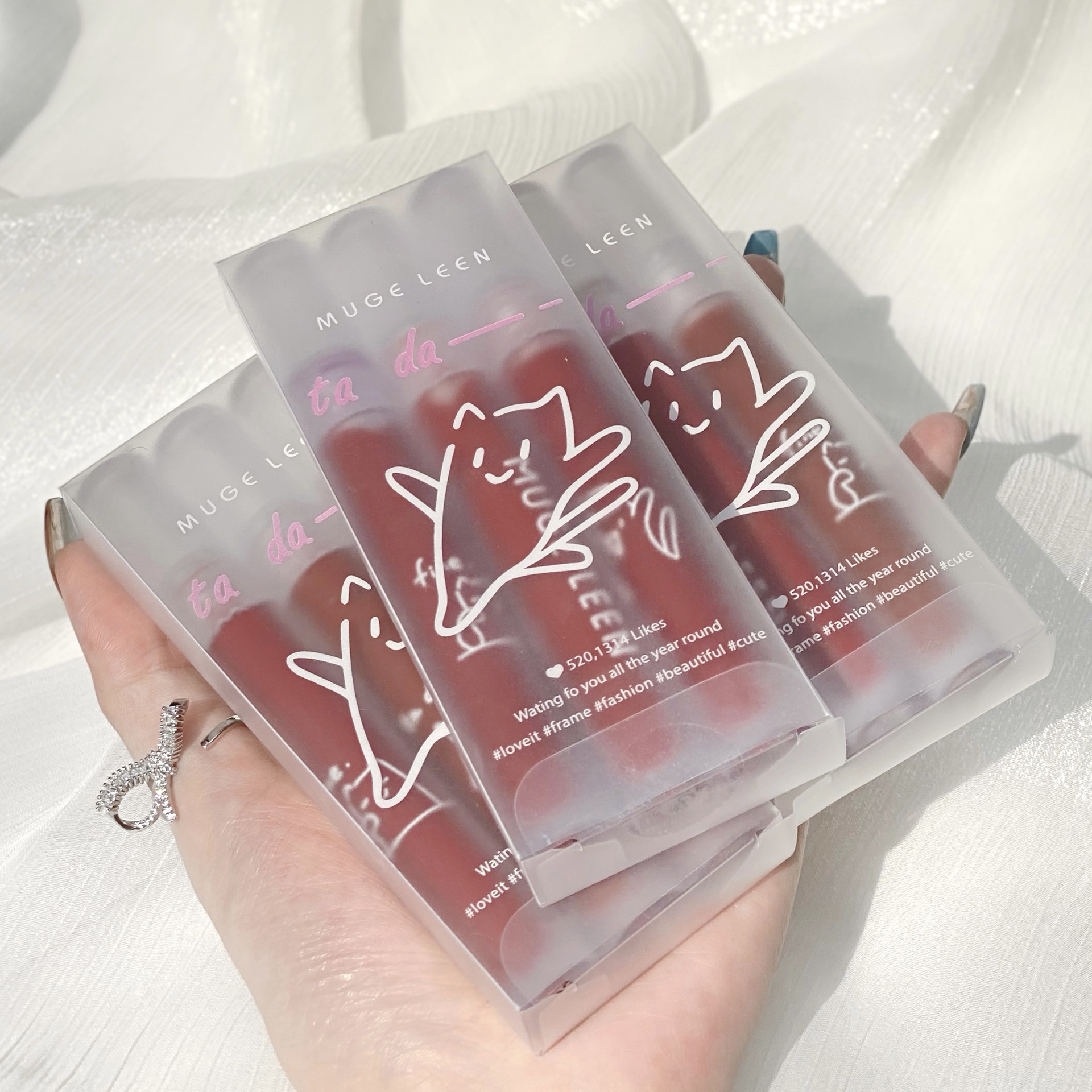 (Hàng Mới Về) Set 3 Son Kem Muge Leen Màu Sắc Thời Trang | BigBuy360 - bigbuy360.vn