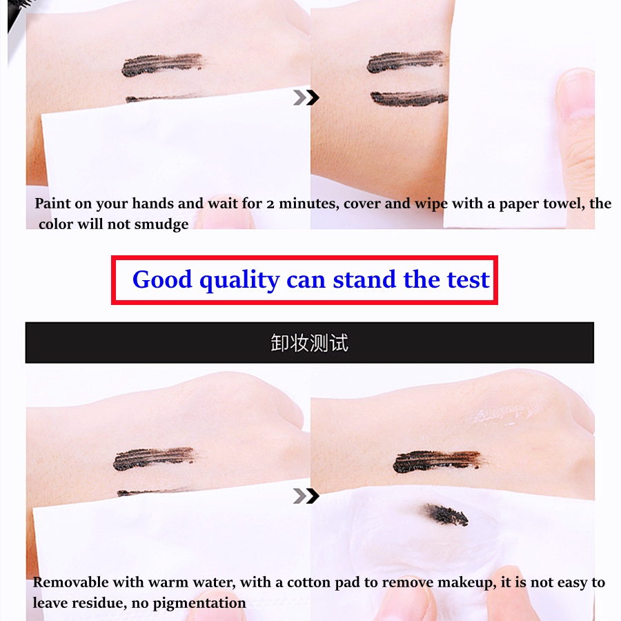 Set Mascara Và Bút Kẻ Mắt Màu Đen Lâu Trôi Chống Thấm Nước