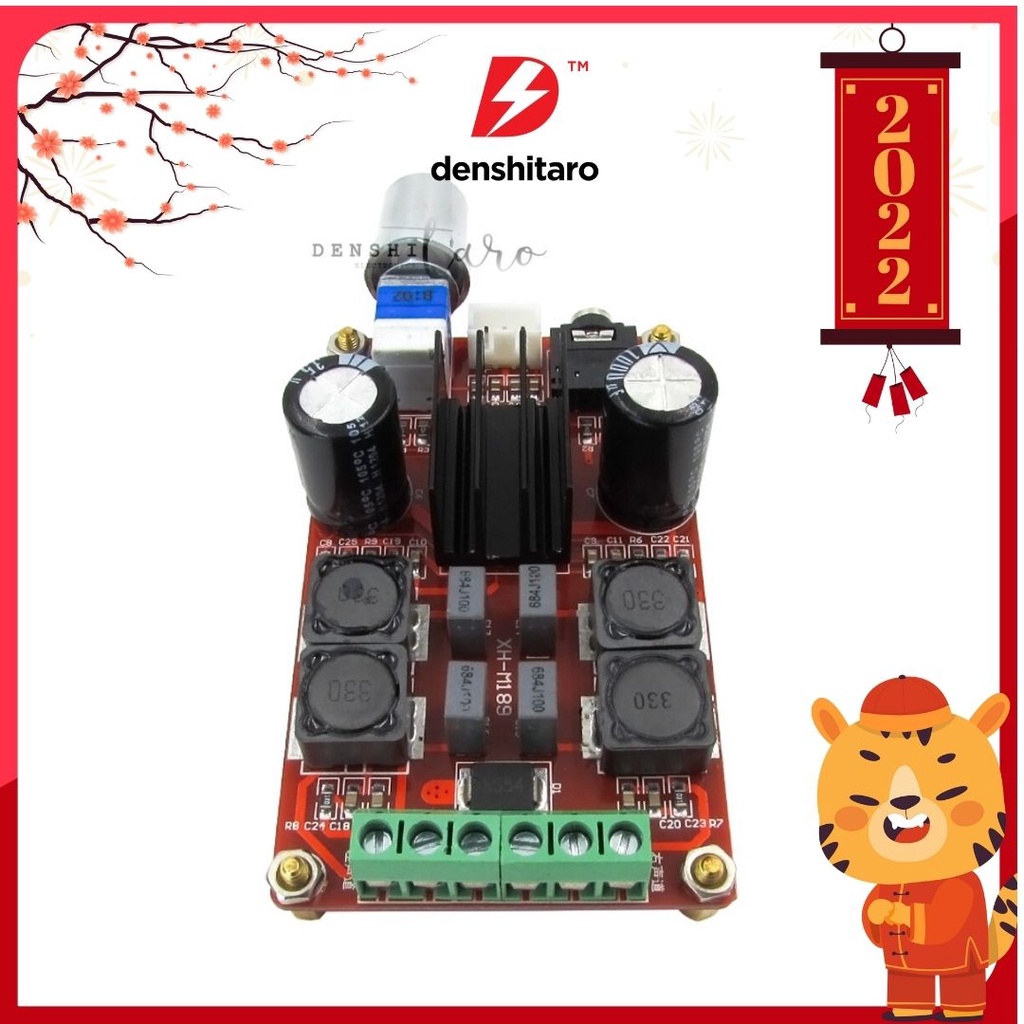 Denshitaro Mạch khuếch đại âm thanh TPA3116D2 hifi D00-205